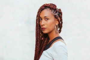 Long Luscious Auburn Twists